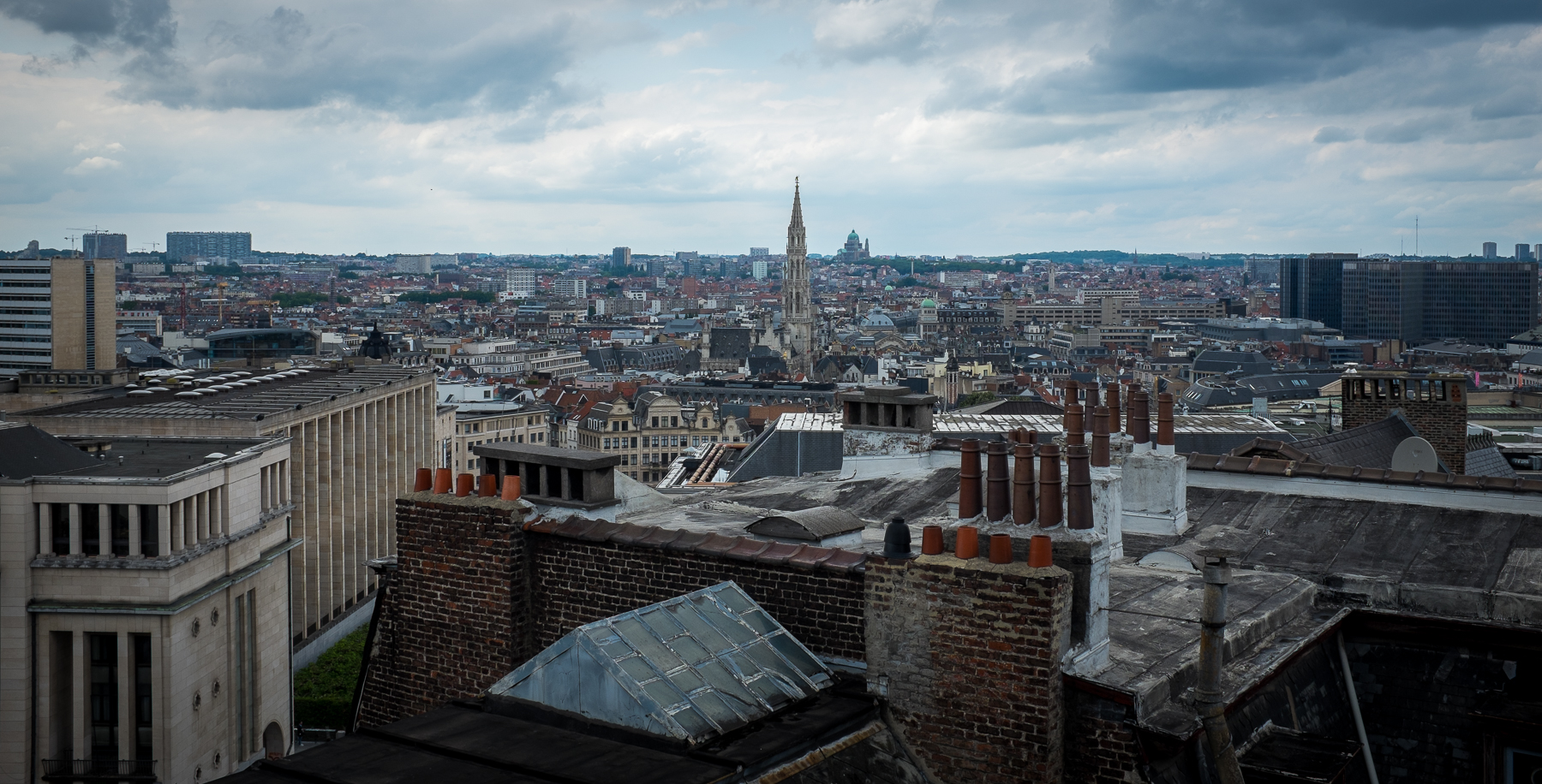 La vue depuis l'ancien magasin Old England