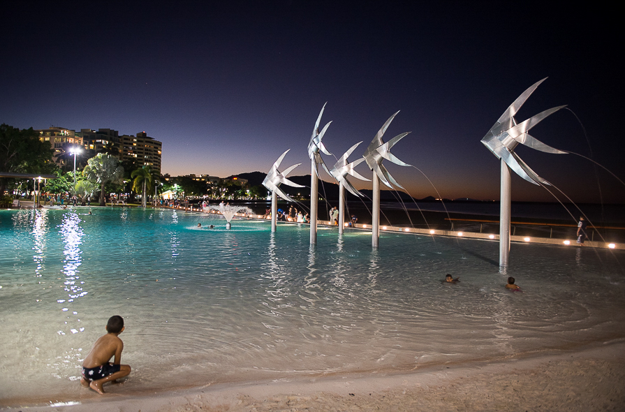 Cairns Esplanade Lagoon en Asutralie