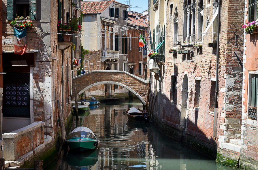 Canal à Venise en Italie