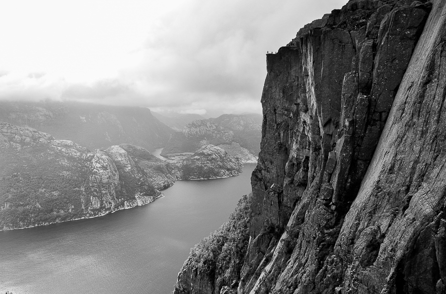 Preikestolen en Norvège