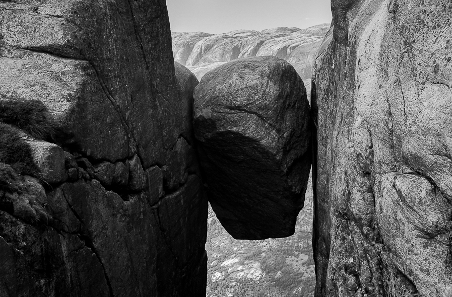 Kjerag en Norvège