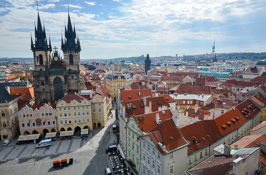 Eglise Notre Dame de Tyn à Prague