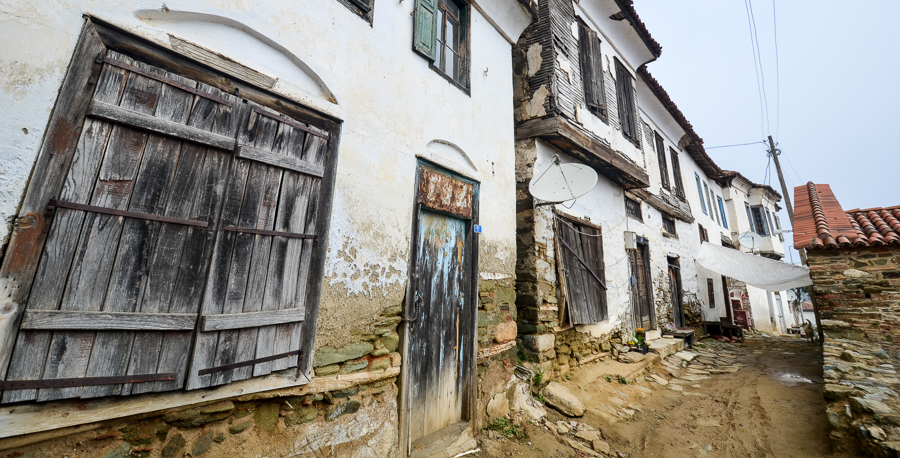 Ruelle d'un village en Turquie