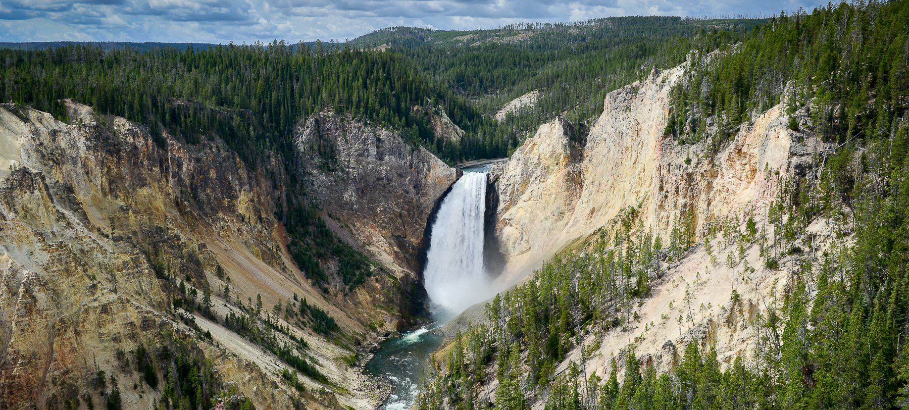 Yellowstone canyon